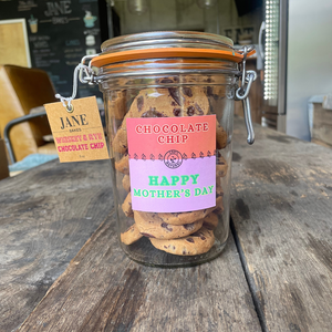 Mother's Day Cookie Jar - Chocolate Chip Cookies
