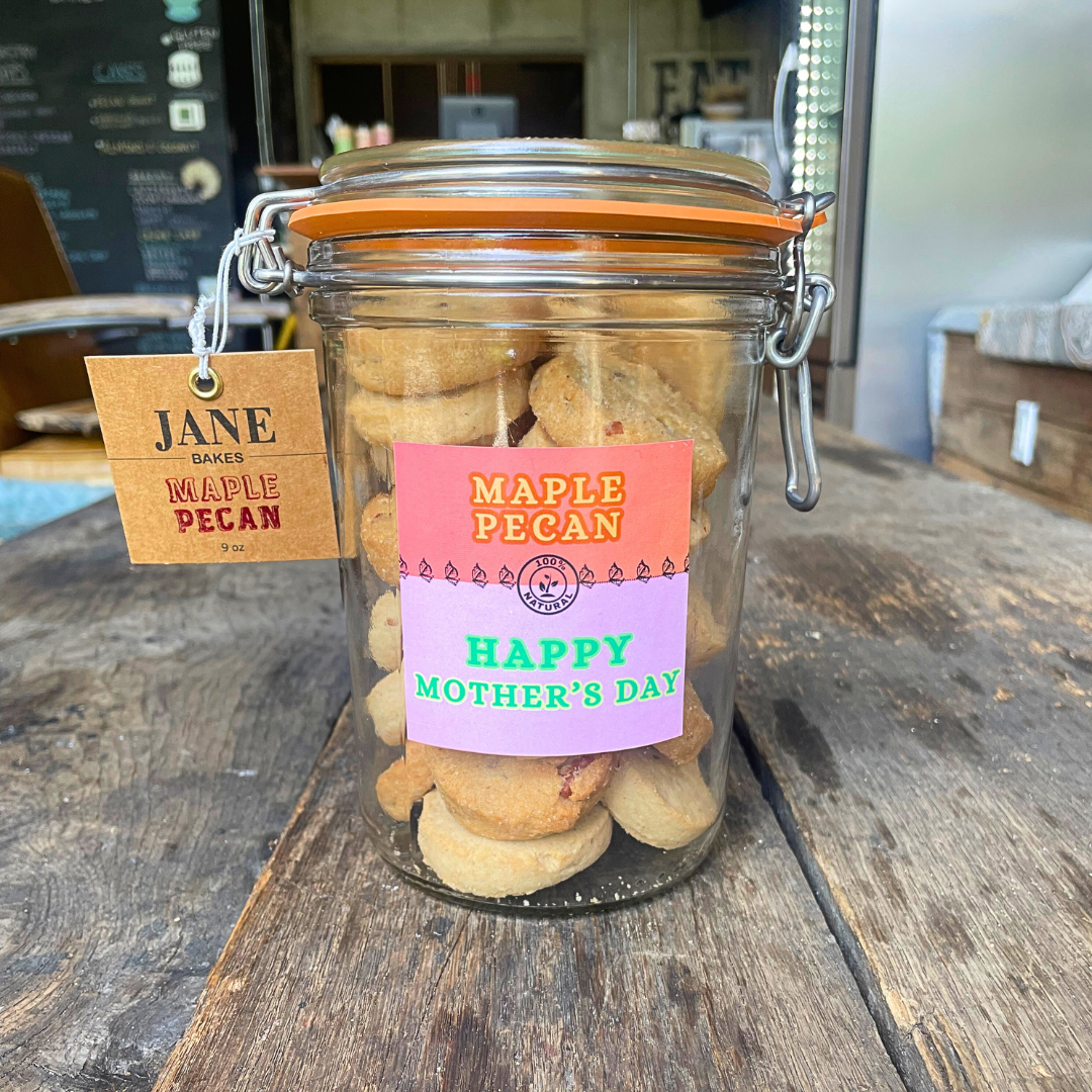 Mother's Day Cookie Jar - Maple Pecan